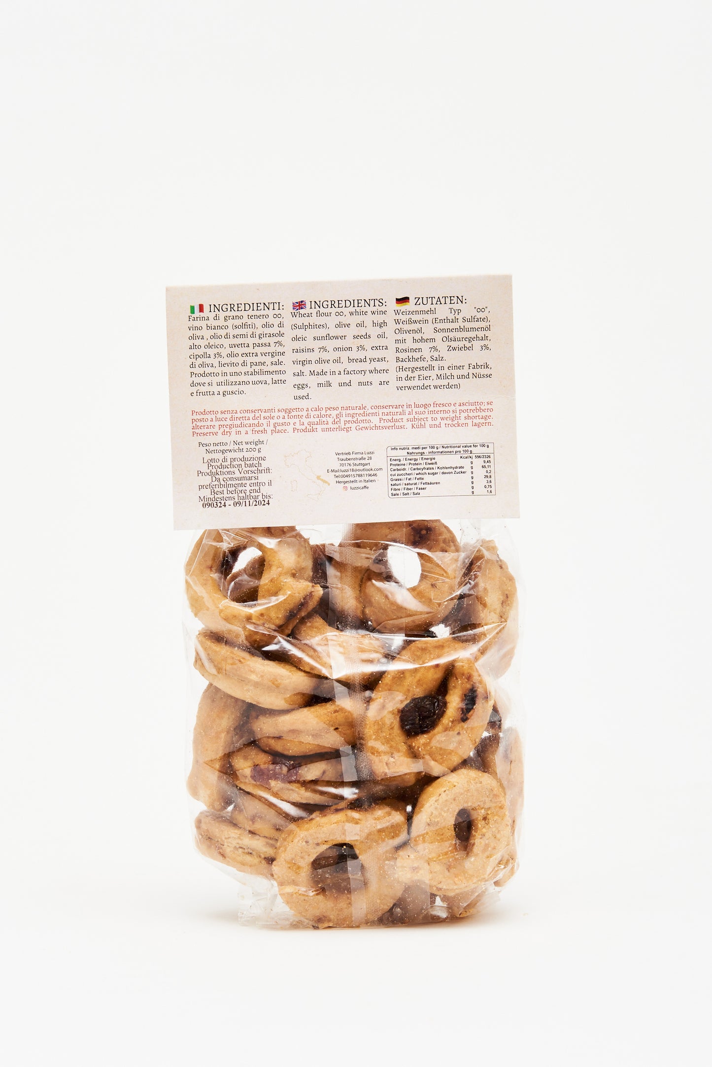 Taralli Calzone 200g